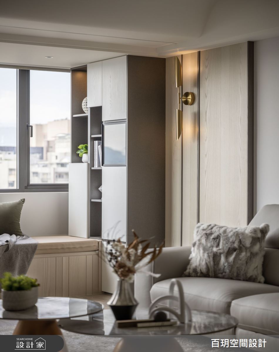 68坪老屋(16~30年)＿現代風客廳案例圖片＿百玥空間設計＿百玥_50%的灰之6