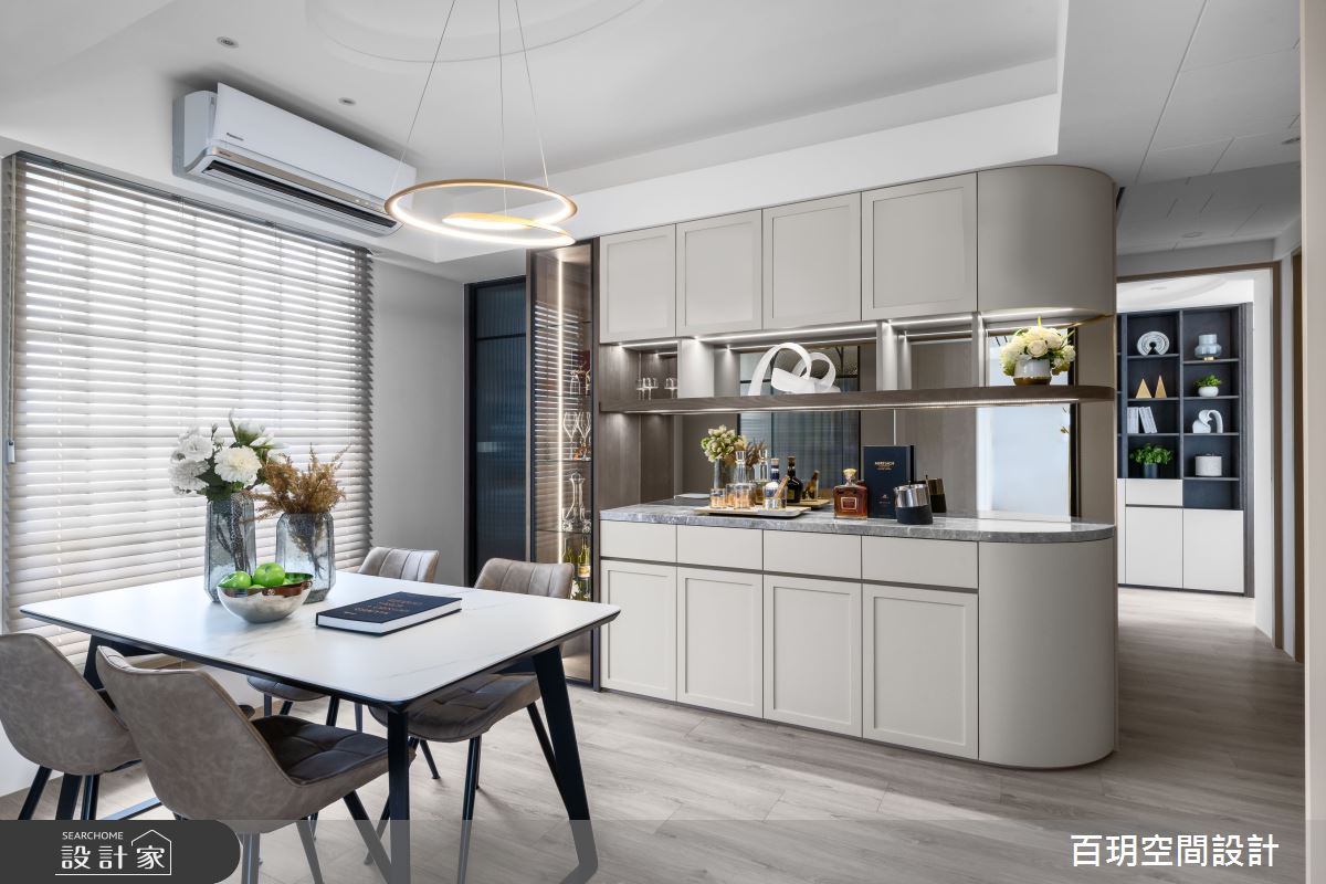 68坪老屋(16~30年)＿現代風餐廳案例圖片＿百玥空間設計＿百玥_50%的灰之9