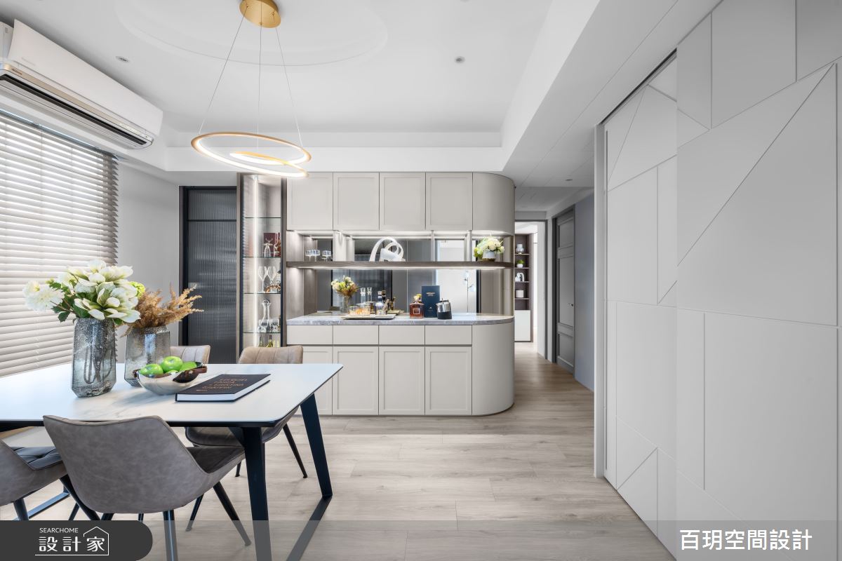 68坪老屋(16~30年)＿現代風餐廳案例圖片＿百玥空間設計＿百玥_50%的灰之12