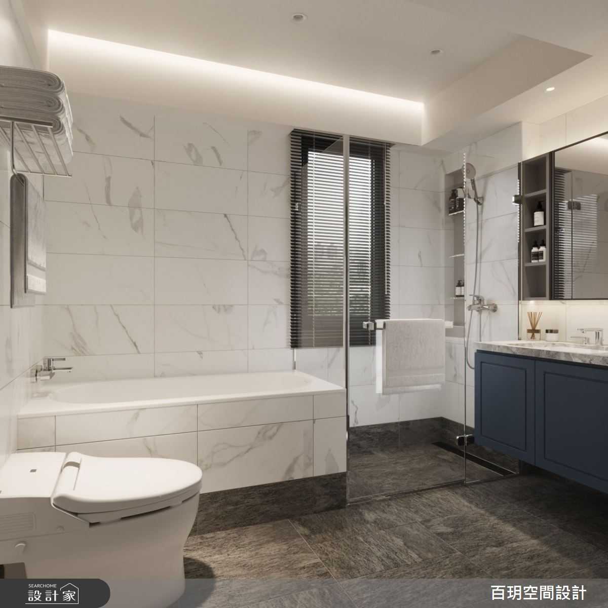 68坪老屋(16~30年)＿現代風浴室案例圖片＿百玥空間設計＿百玥_50%的灰之20