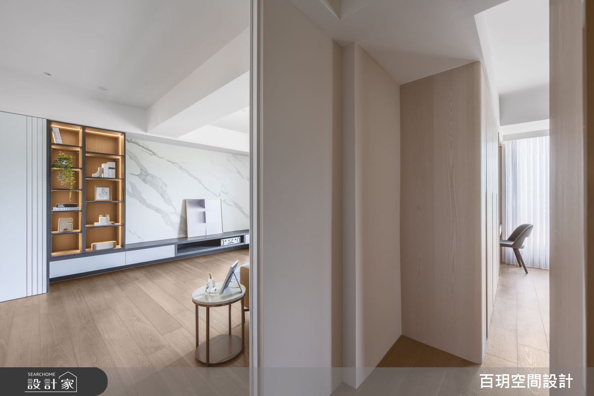 51坪老屋(50年以上)＿現代風客廳案例圖片＿百玥空間設計＿百玥_66°33’39”N 的木星之4