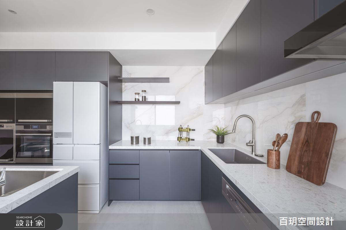 51坪老屋(50年以上)＿現代風餐廳廚房案例圖片＿百玥空間設計＿百玥_66°33’39”N 的木星之7
