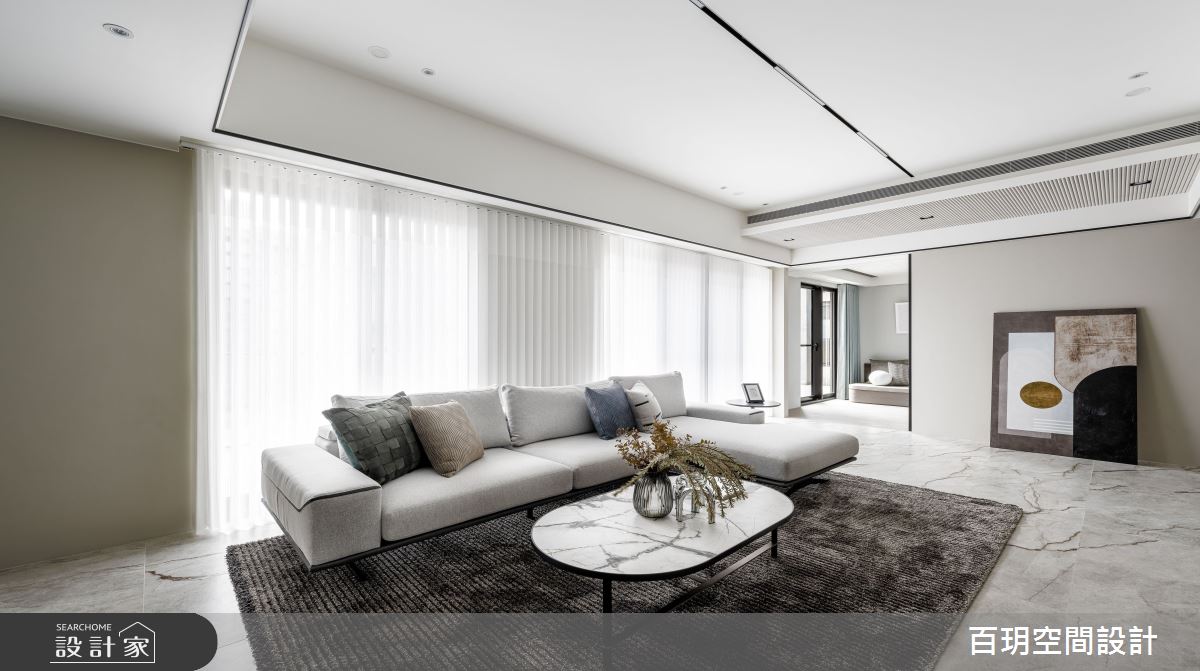 68坪新成屋(5年以下)＿現代風客廳案例圖片＿百玥空間設計＿百玥_英倫爵士之7