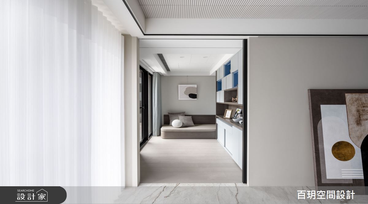 68坪新成屋(5年以下)＿現代風書房臥榻案例圖片＿百玥空間設計＿百玥_英倫爵士之8