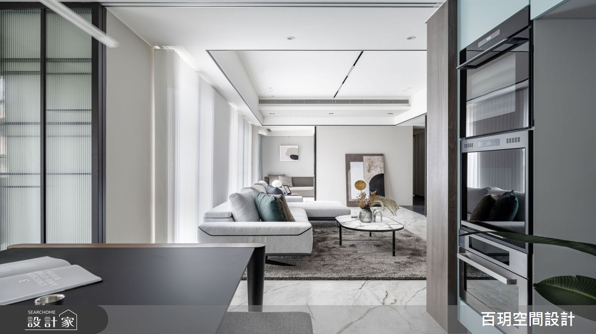 68坪新成屋(5年以下)＿現代風餐廳廚房案例圖片＿百玥空間設計＿百玥_英倫爵士之17