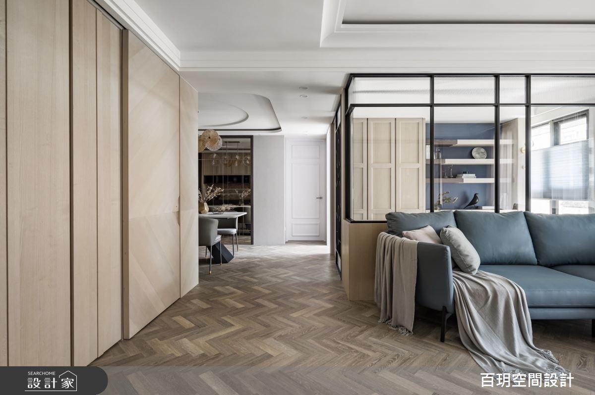 75坪新成屋(5年以下)＿美式風客廳案例圖片＿百玥空間設計＿百玥_風信子的告白之6