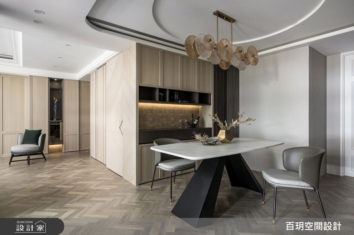 75坪新成屋(5年以下)＿美式風餐廳案例圖片＿百玥空間設計＿百玥_風信子的告白之15