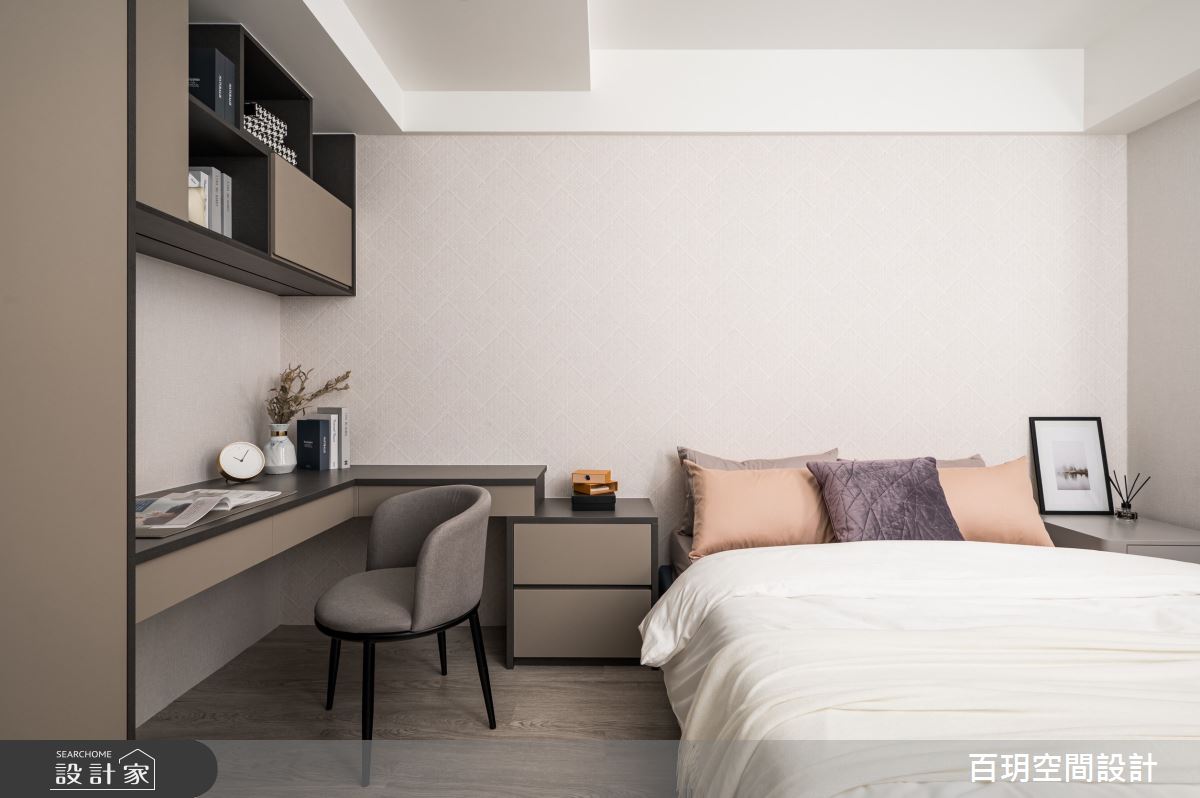 75坪新成屋(5年以下)＿美式風客房案例圖片＿百玥空間設計＿百玥_風信子的告白之25