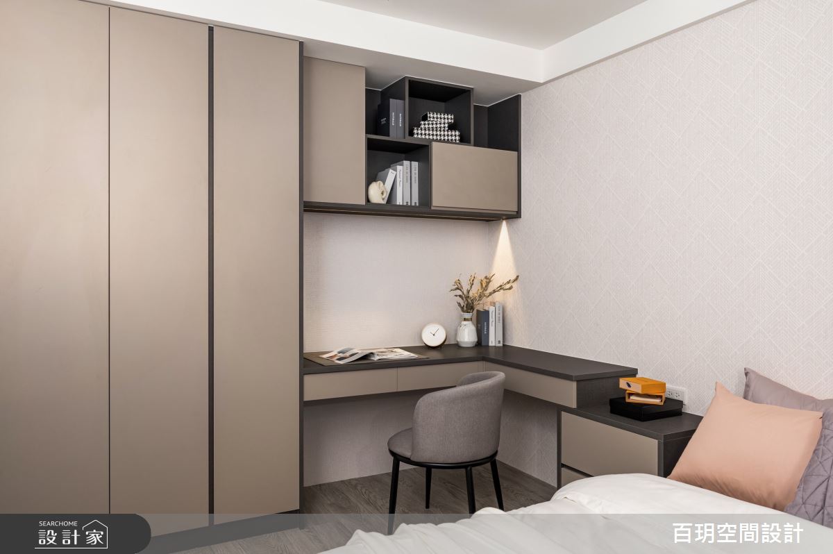 75坪新成屋(5年以下)＿美式風客房案例圖片＿百玥空間設計＿百玥_風信子的告白之26