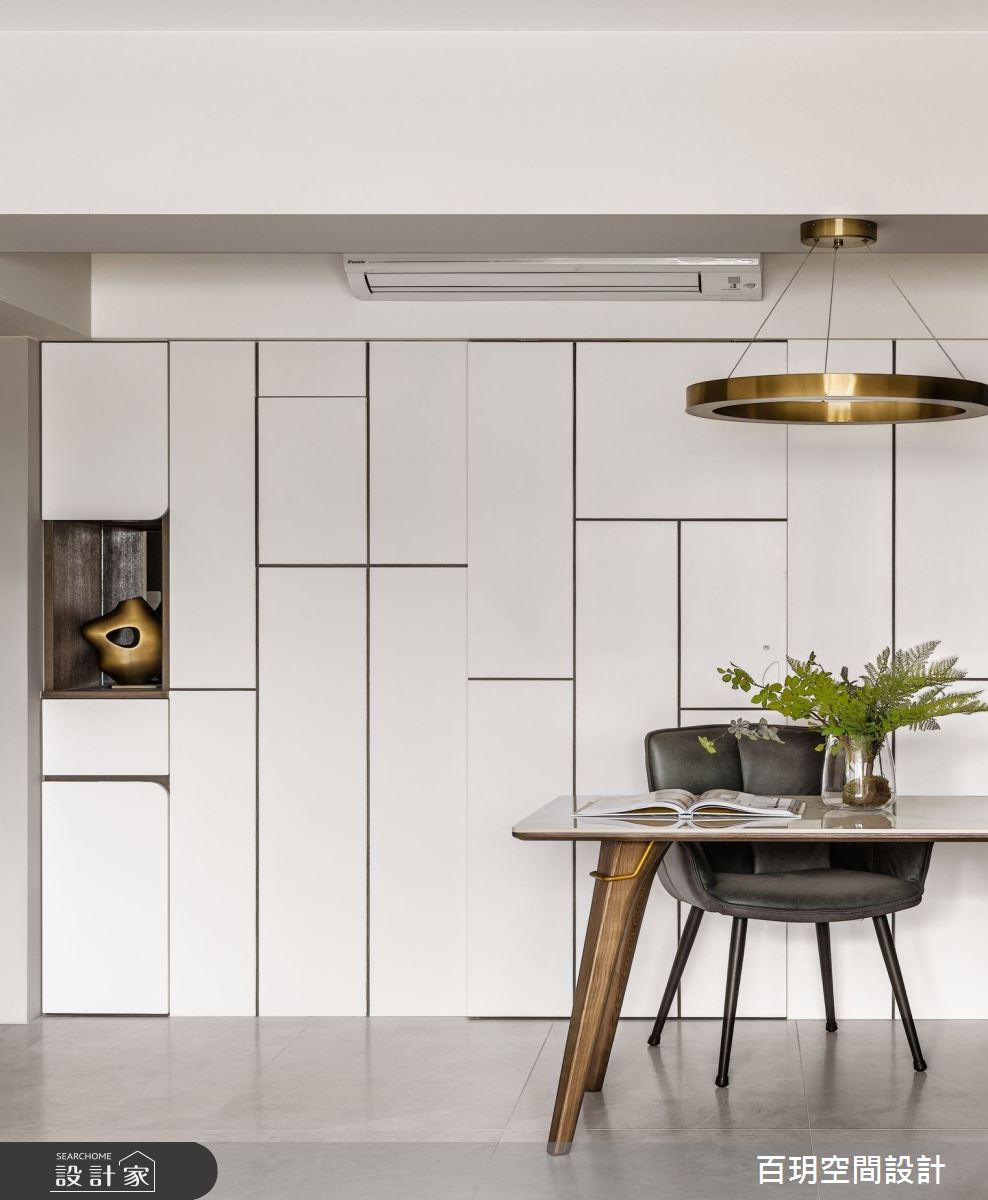 23坪老屋(31~40年)＿混搭風餐廳案例圖片＿百玥空間設計＿百玥_墨白色的天空之9
