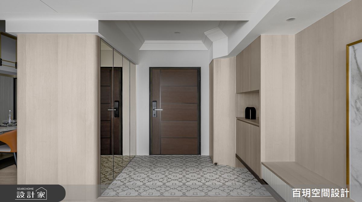 43坪新成屋(5年以下)＿混搭風玄關案例圖片＿百玥空間設計＿百玥_冬天的仙人掌之1