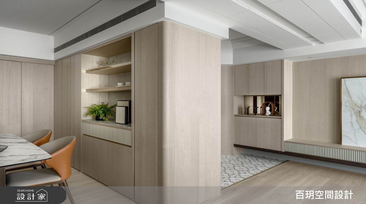 43坪新成屋(5年以下)＿混搭風玄關餐廳案例圖片＿百玥空間設計＿百玥_冬天的仙人掌之2