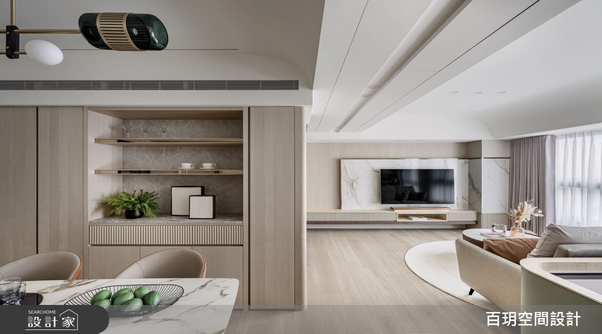 43坪新成屋(5年以下)＿混搭風客廳餐廳案例圖片＿百玥空間設計＿百玥_冬天的仙人掌之11