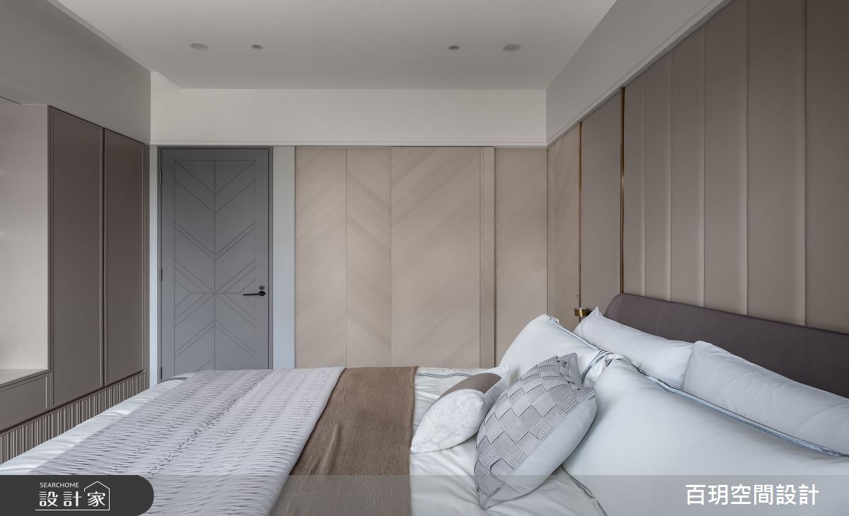 78坪新成屋(5年以下)＿現代風臥室案例圖片＿百玥空間設計＿百玥_白與黑的月亮之16