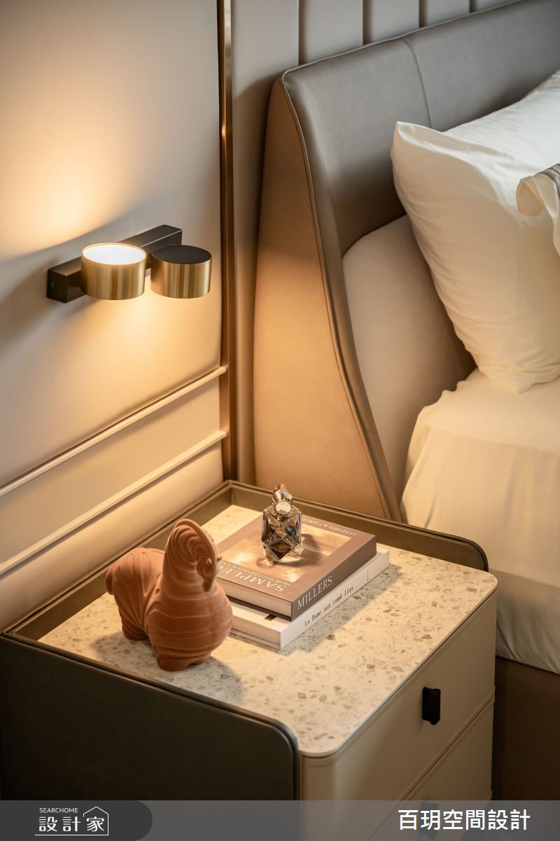 78坪新成屋(5年以下)＿現代風臥室案例圖片＿百玥空間設計＿百玥_白與黑的月亮之22