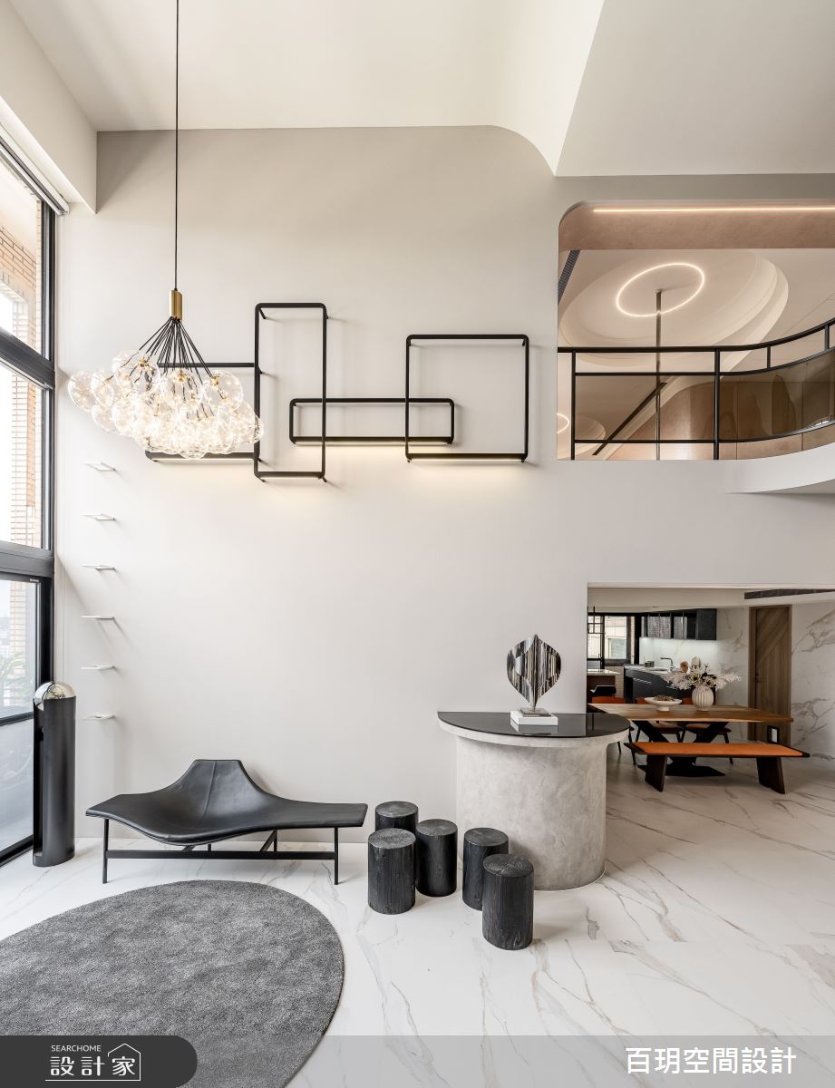 96坪老屋(31~40年)＿現代風客廳案例圖片＿百玥空間設計＿百玥_伽利略的冥想空間之2