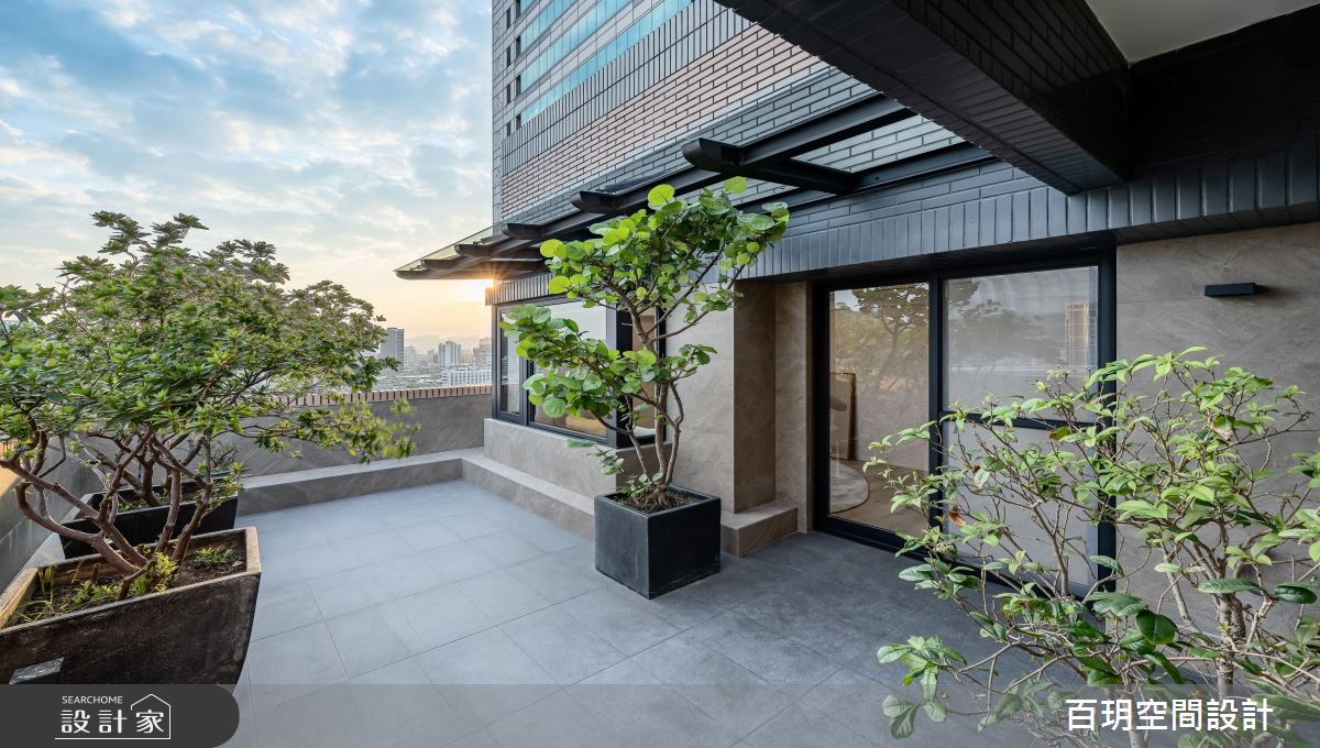 96坪老屋(31~40年)＿現代風露臺案例圖片＿百玥空間設計＿百玥_伽利略的冥想空間之25