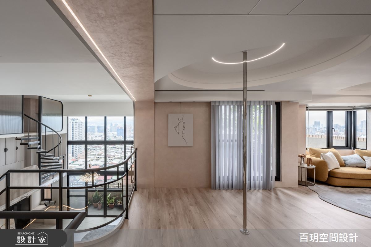 96坪老屋(31~40年)＿現代風客廳案例圖片＿百玥空間設計＿百玥_伽利略的冥想空間之31
