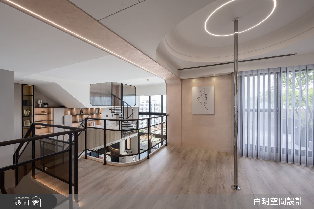 96坪老屋(31~40年)＿現代風客廳案例圖片＿百玥空間設計＿百玥_伽利略的冥想空間之32