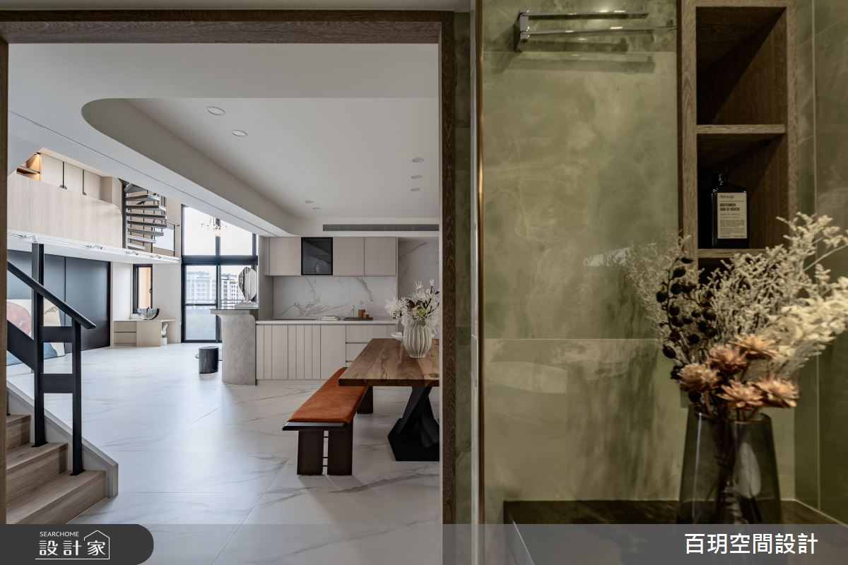 96坪老屋(31~40年)＿現代風浴室案例圖片＿百玥空間設計＿百玥_伽利略的冥想空間之40