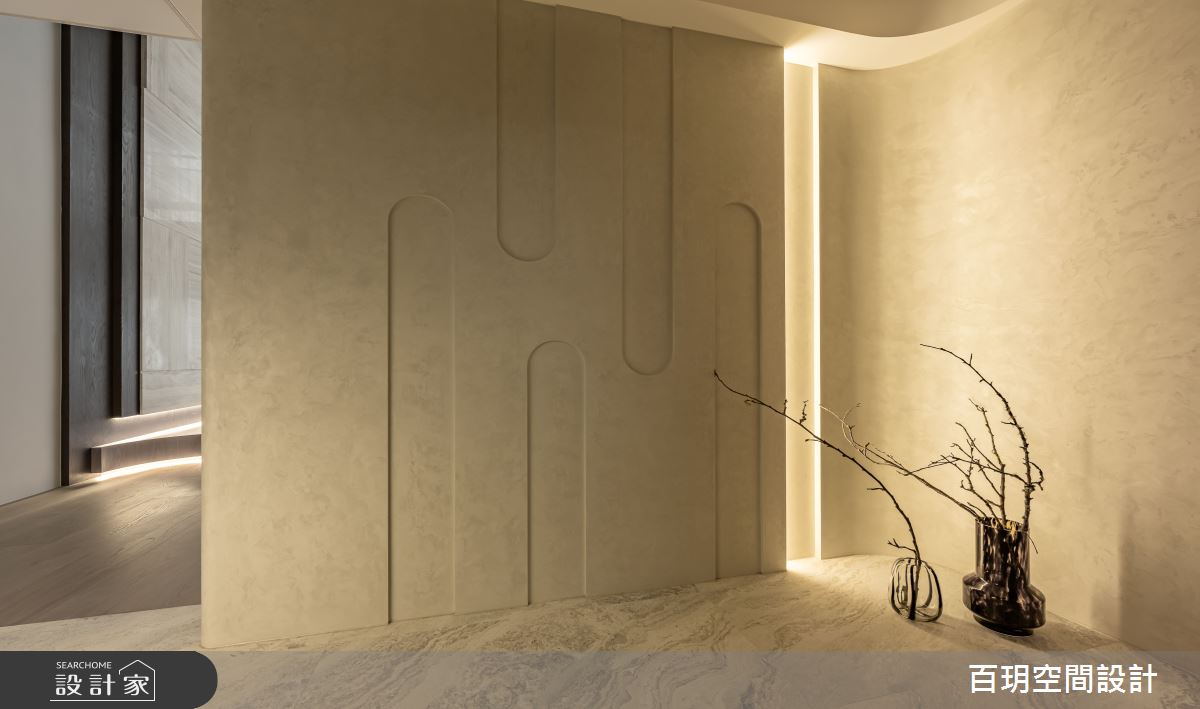 85坪老屋(31~40年)＿現代風玄關案例圖片＿百玥空間設計＿百玥_粹之3
