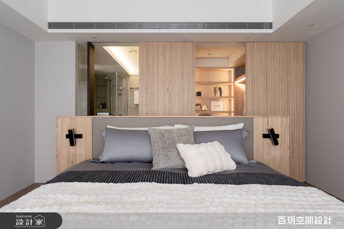 85坪老屋(31~40年)＿現代風臥室案例圖片＿百玥空間設計＿百玥_粹之27