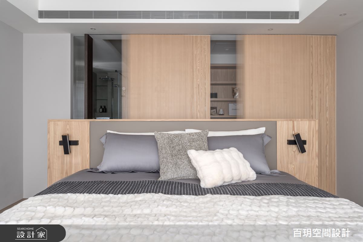 85坪老屋(31~40年)＿現代風臥室案例圖片＿百玥空間設計＿百玥_粹之28