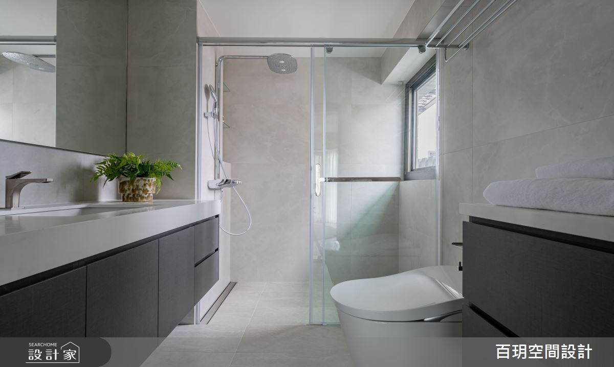 85坪老屋(31~40年)＿現代風浴室案例圖片＿百玥空間設計＿百玥_粹之33