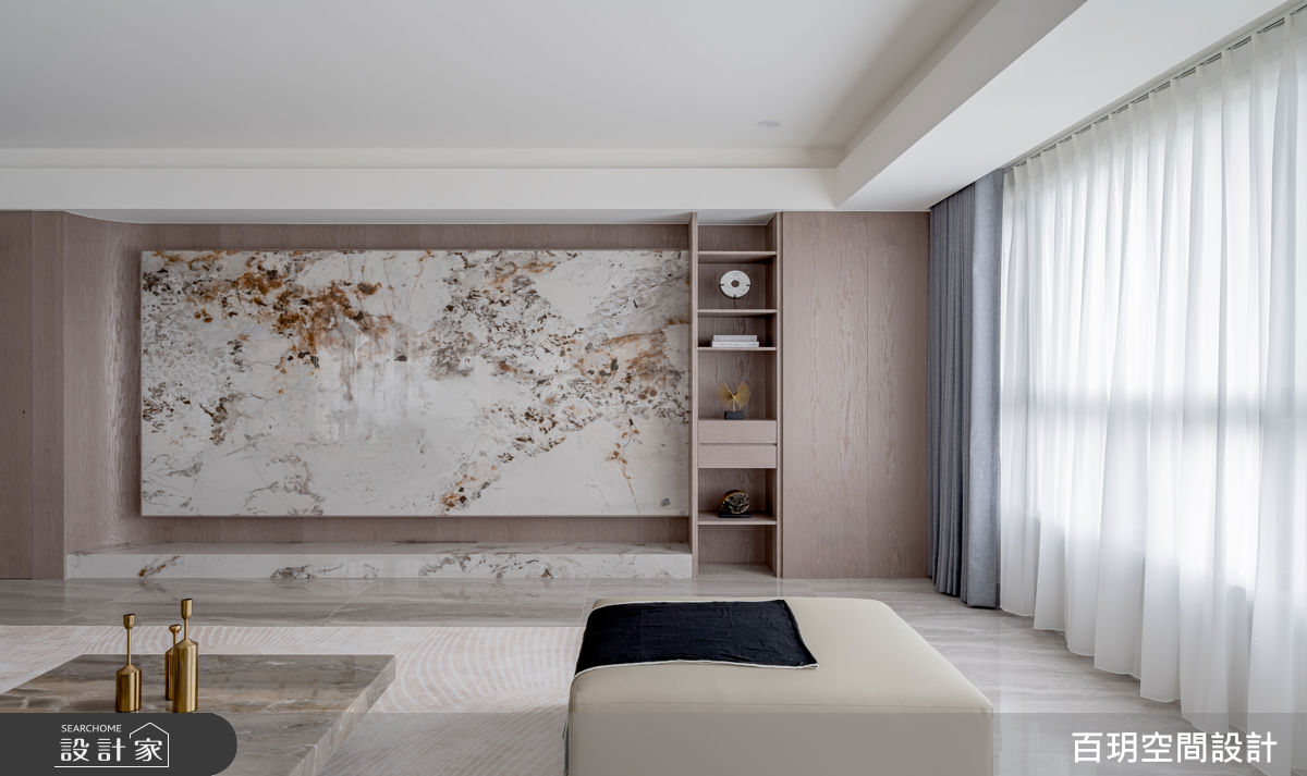 117坪毛胚屋＿奢華風客廳案例圖片＿百玥空間設計＿百玥_淡水天藝之6