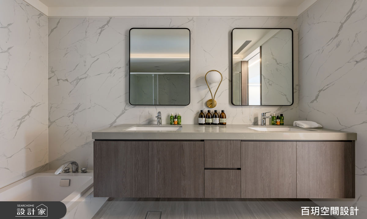 117坪毛胚屋＿奢華風浴室案例圖片＿百玥空間設計＿百玥_淡水天藝之16
