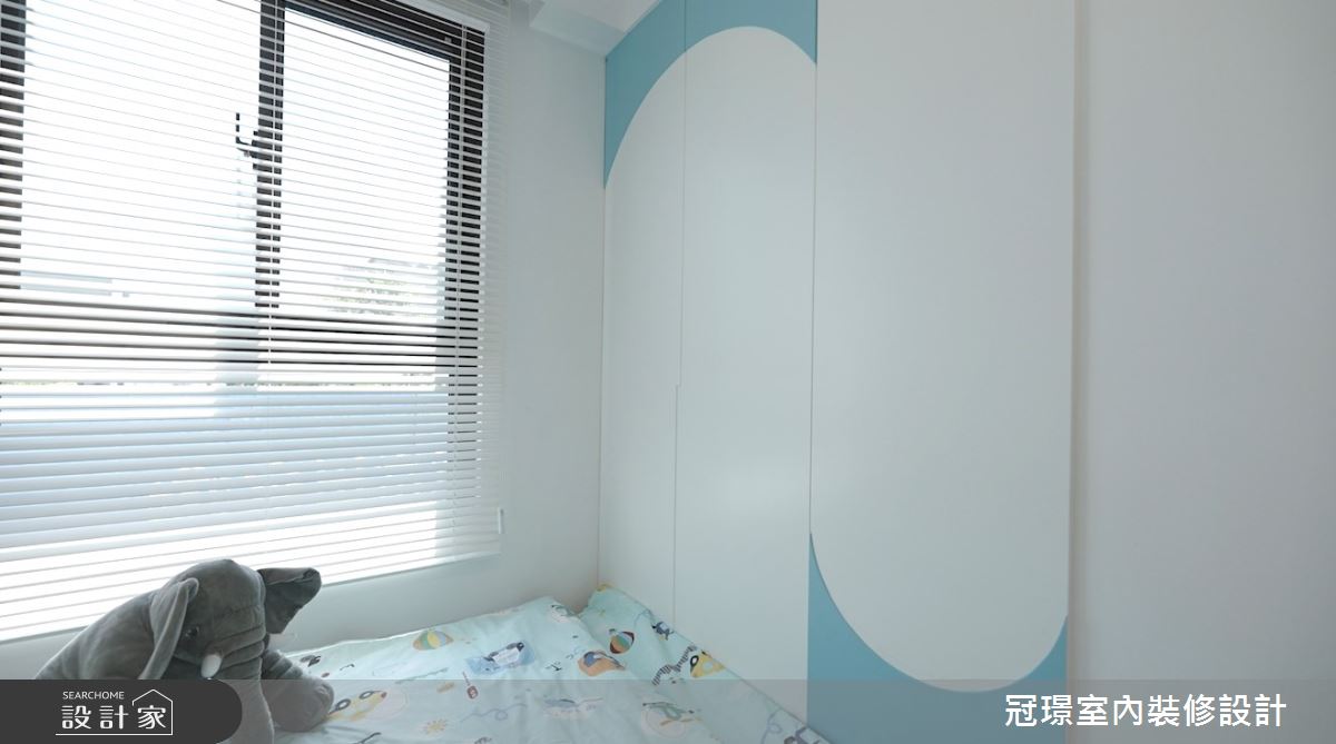 38坪新成屋(5年以下)＿現代風臥室案例圖片＿冠璟室內裝修設計有限公司＿冠璟_家田接待中心實品屋之11