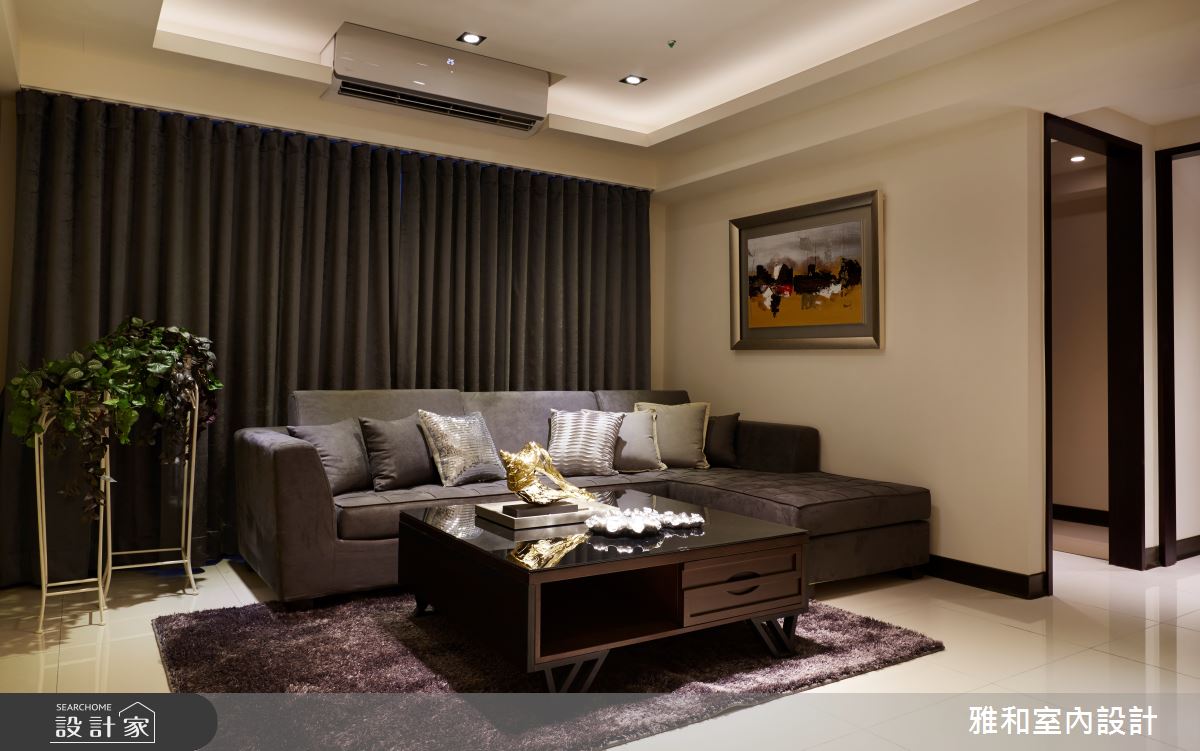 60坪＿現代風客廳案例圖片＿雅和設計＿雅和_02之3