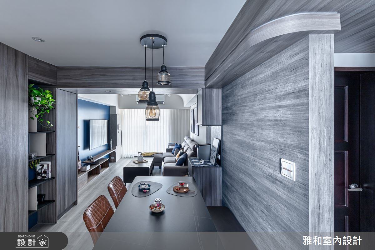 24坪中古屋(5~15年)＿混搭風客廳餐廳案例圖片＿雅和設計＿雅和_04之2
