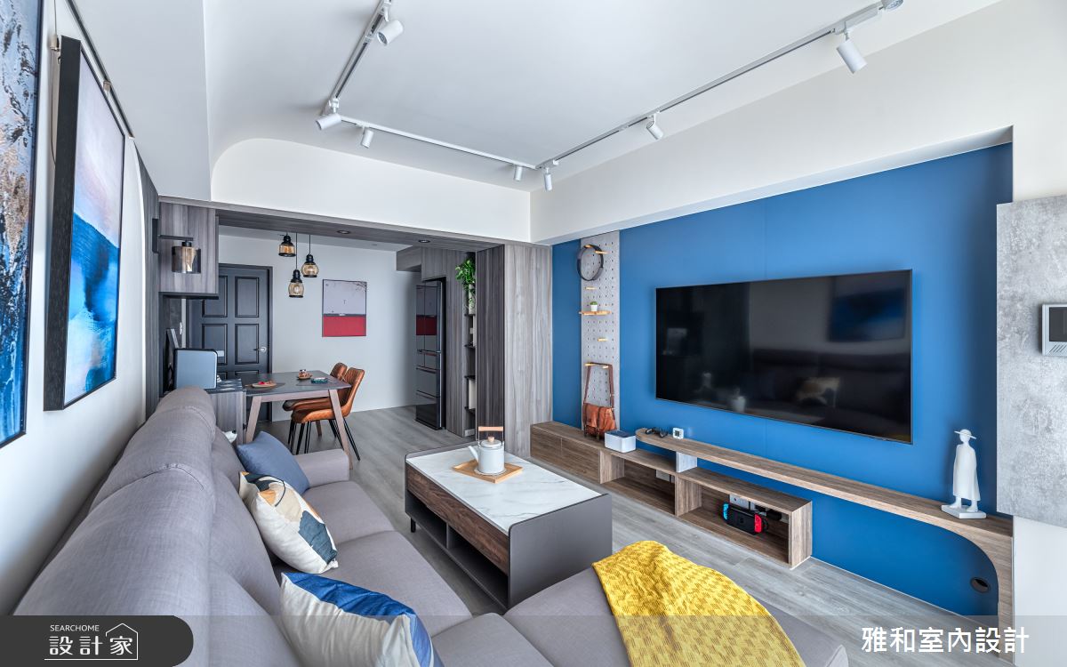 24坪中古屋(5~15年)＿混搭風客廳案例圖片＿雅和設計＿雅和_04之9