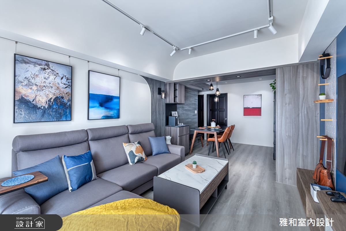 24坪中古屋(5~15年)＿混搭風客廳案例圖片＿雅和設計＿雅和_04之10