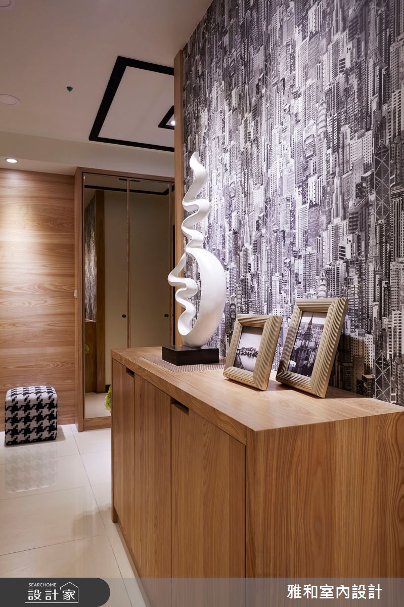35坪新成屋(5年以下)＿奢華風玄關案例圖片＿雅和設計＿雅和_06之2