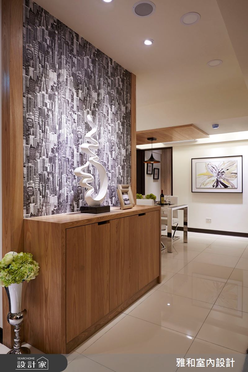 35坪新成屋(5年以下)＿奢華風玄關案例圖片＿雅和設計＿雅和_06之3