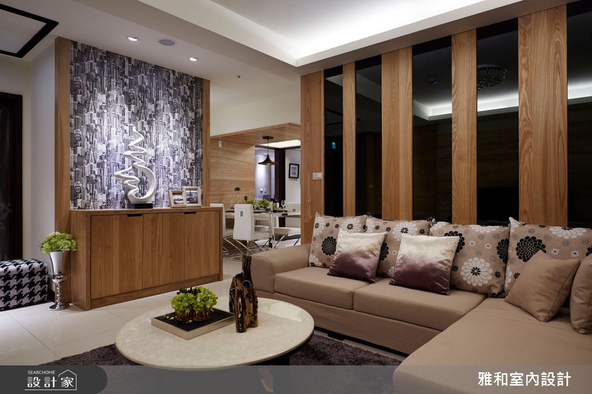 35坪新成屋(5年以下)＿奢華風客廳案例圖片＿雅和設計＿雅和_06之4