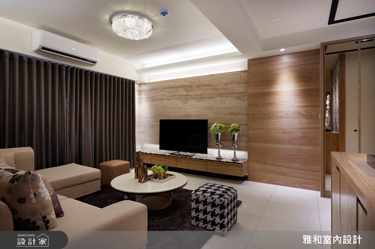 35坪新成屋(5年以下)＿奢華風客廳案例圖片＿雅和設計＿雅和_06之5