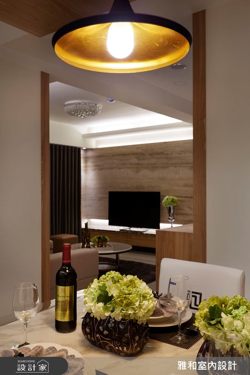 35坪新成屋(5年以下)＿奢華風餐廳案例圖片＿雅和設計＿雅和_06之9