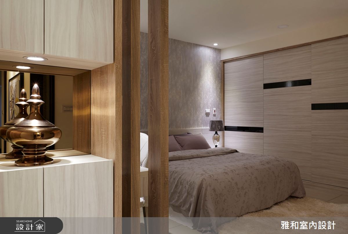35坪新成屋(5年以下)＿奢華風臥室案例圖片＿雅和設計＿雅和_06之11