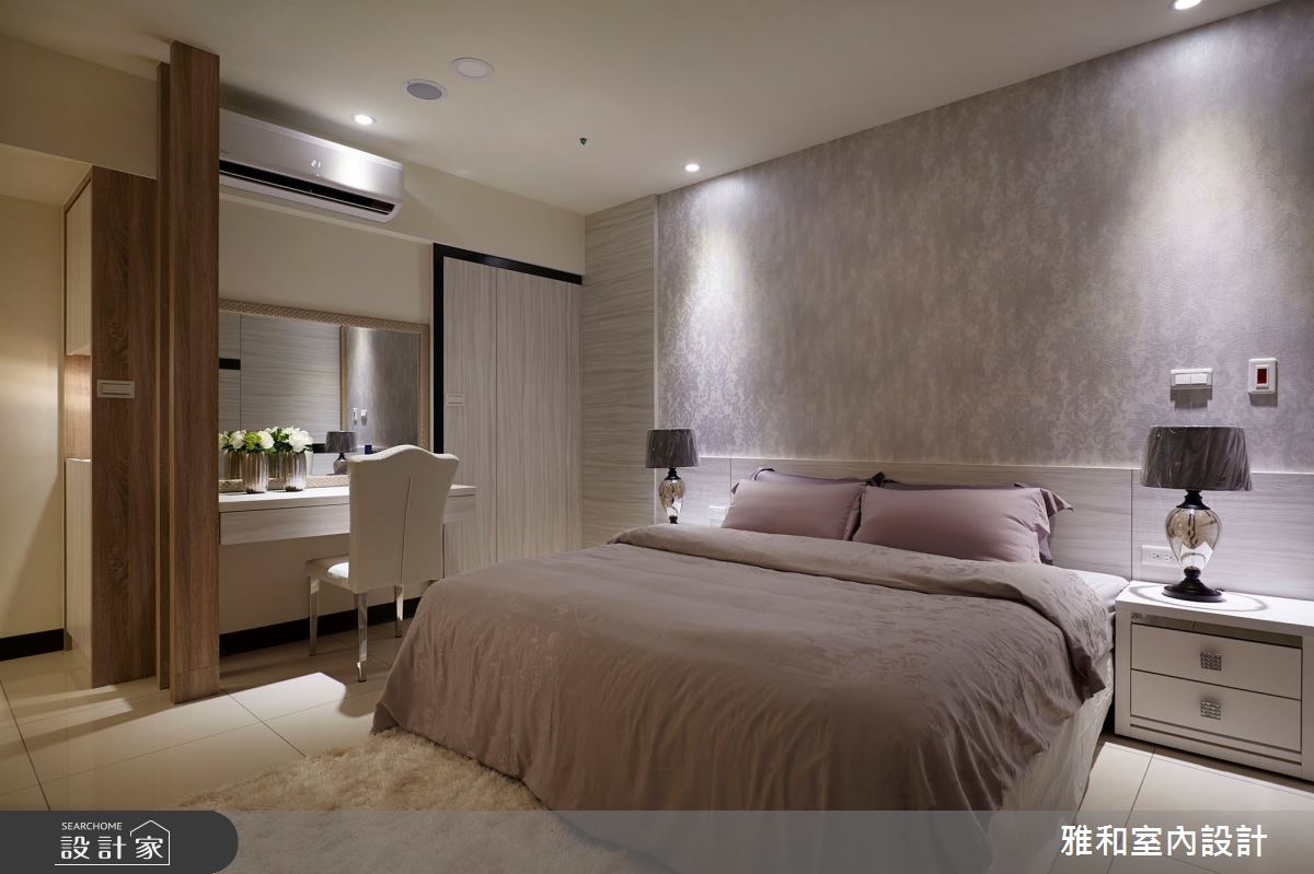 35坪新成屋(5年以下)＿奢華風臥室案例圖片＿雅和設計＿雅和_06之12