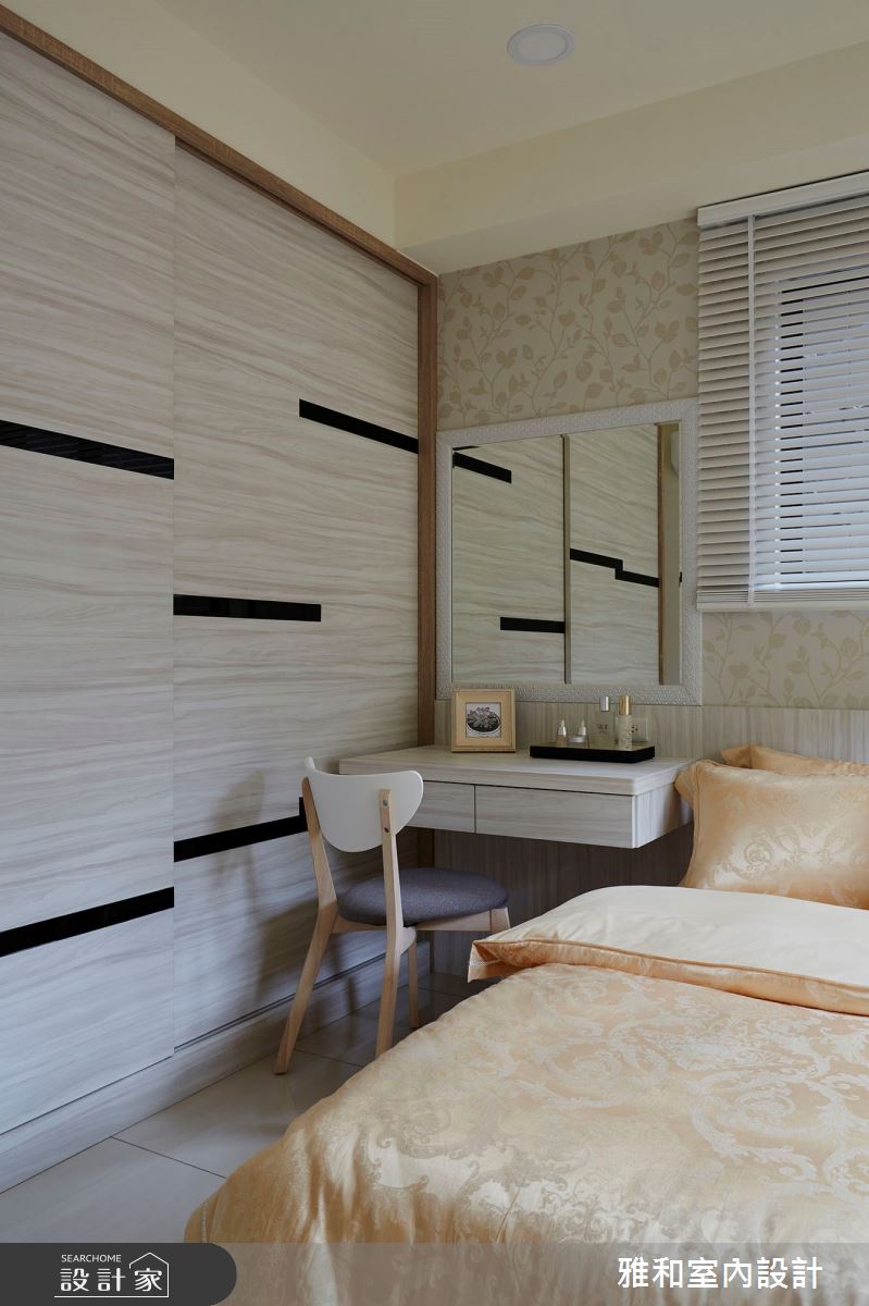 35坪新成屋(5年以下)＿奢華風臥室案例圖片＿雅和設計＿雅和_06之15