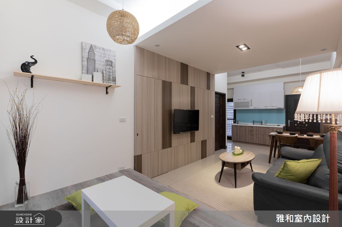 25坪新成屋(5年以下)＿北歐風客廳餐廳廚房和室案例圖片＿雅和設計＿雅和_10之5
