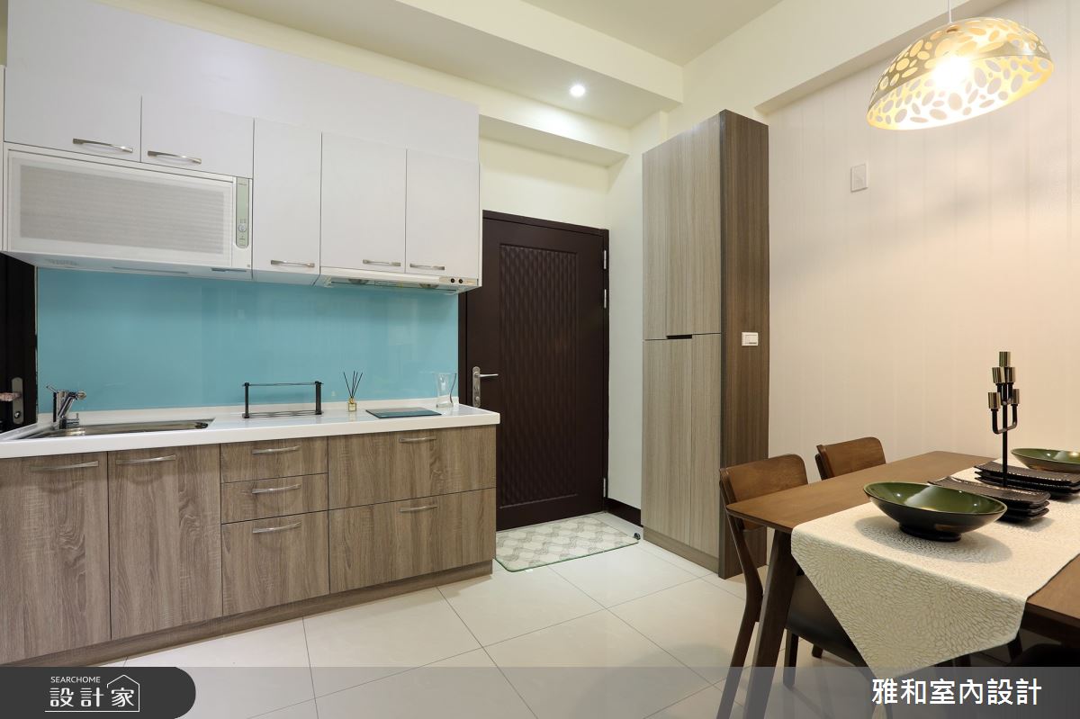 25坪新成屋(5年以下)＿北歐風玄關餐廳廚房案例圖片＿雅和設計＿雅和_10之1