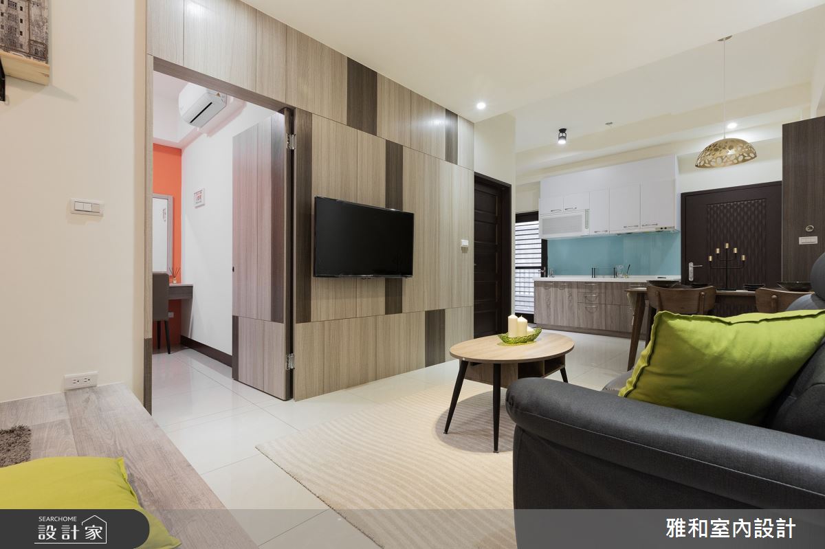 25坪新成屋(5年以下)＿北歐風客廳廚房案例圖片＿雅和設計＿雅和_10之16