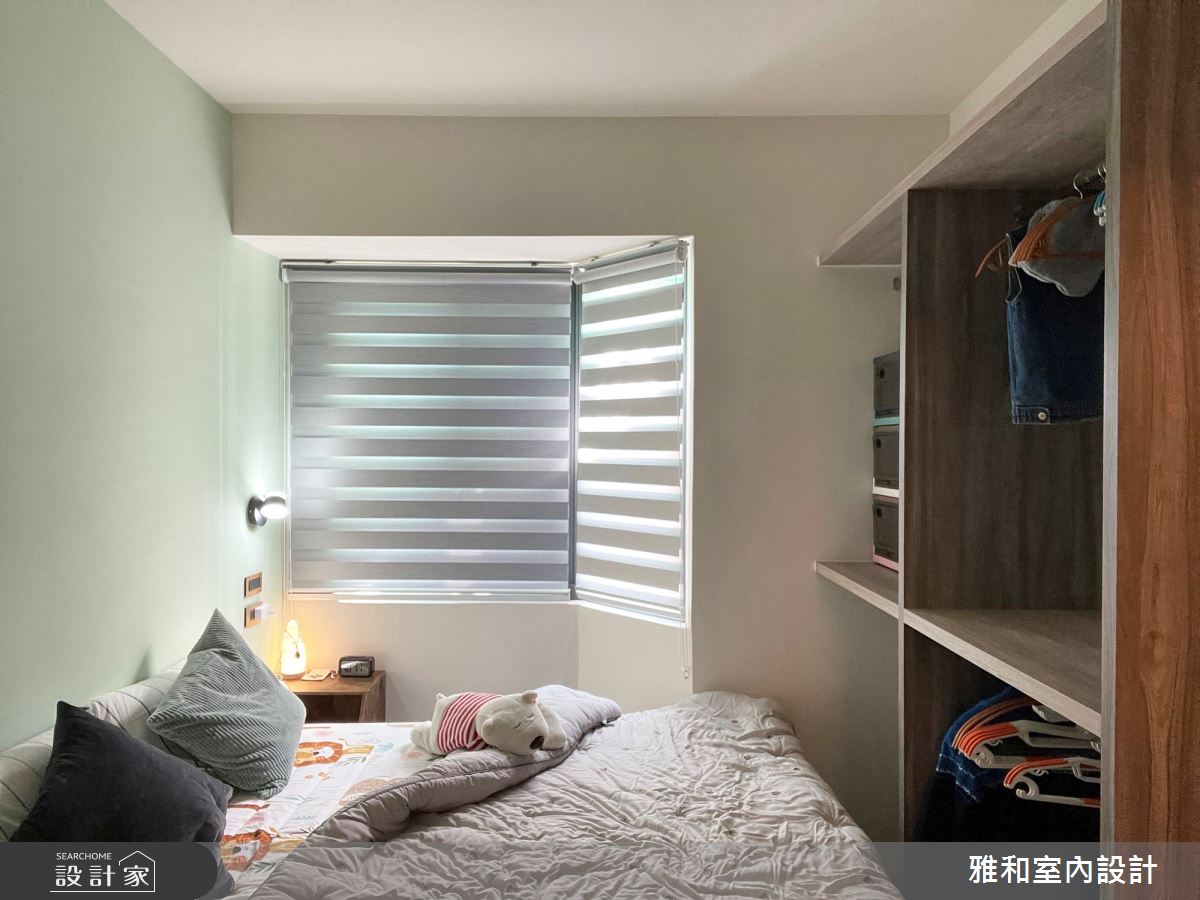 中古屋(5~15年)＿北歐風臥室案例圖片＿雅和設計＿雅和_13之14