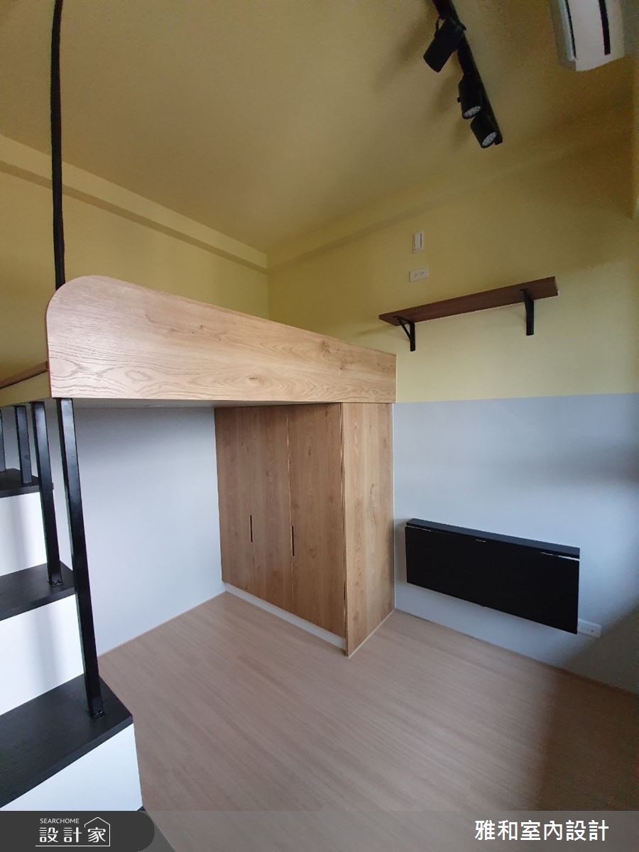 20坪新成屋(5年以下)＿混搭風臥室樓梯案例圖片＿雅和設計＿雅和_12之19