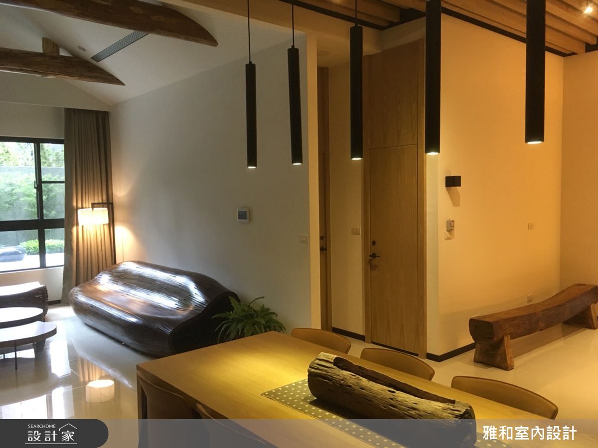 45坪新成屋(5年以下)＿混搭風客廳餐廳案例圖片＿雅和設計＿雅和_11之3
