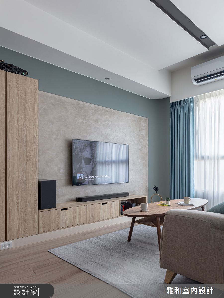 19坪新成屋(5年以下)＿北歐風客廳案例圖片＿雅和設計＿雅和_14之8